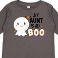 thumbnail image 4 of Inktastic My Aunt is my Boo with Cute Ghost Boys or Girls Long Sleeve Toddler T-Shirt, 4 of 5