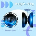 thumbnail image 5 of Magicyoyo Professional Responsive Yoyo V3 Black Blue, Solid Aluminum Yo-Yo for Beginner and Advanced, 5 of 8