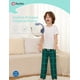 thumbnail image 2 of Pantalones de Pijama para Niños PATPAT a Cuadros con Cintura Elástica Suave 9-10 Años, 2 of 8