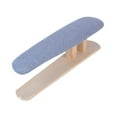 thumbnail image 1 of Mini tabla de planchar, taburete de planchar compacto con funda acolchada y base de madera para manualidades. Gris 57cmx13cmx16cm, 1 of 9