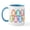 White/Blue Inside, variant on CafePress - Happy Easter Mug - 11 oz Ceramic Mug - Novelty Coffee Tea Cup