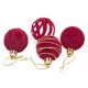 thumbnail image 5 of 12 Bolas Navideñas de Terciopelo Flocadas, Adornos Navideños de Plástico, Adornos Colgantes Decorativos para Árbol de Navidad., 5 of 7