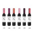 thumbnail image 4 of 6 Couleurs Rouge à Lèvres Liquide Vin Imperméable Teinte Longue Durée Maquillage Gloss Mat Rouges à Lèvres Imperméables, 4 of 5