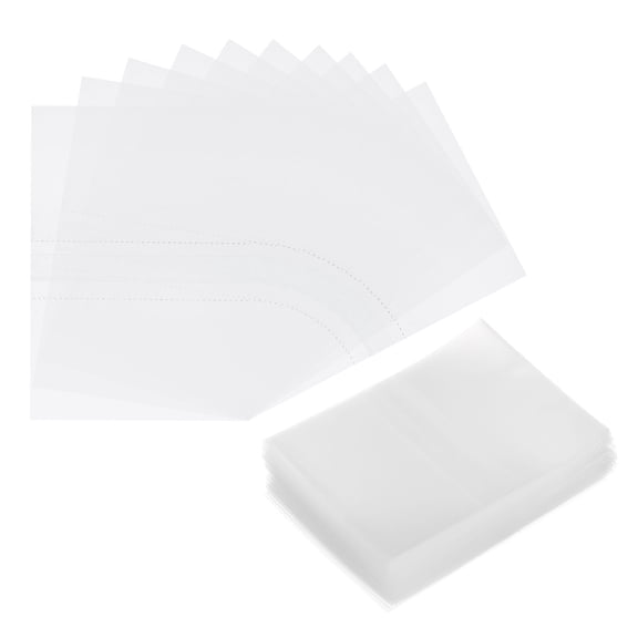 Uxcell 100Pcs Clear Perforated Shrink Band, 55x40mm Heat Shrink Wrap for Bottles and Jars Fits Cap Diameter 31-34mm, Jars Seal for Dropper Test Tube Bottles