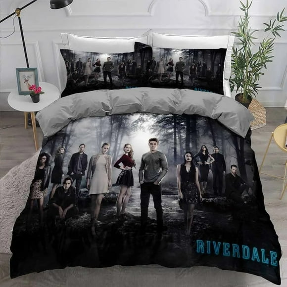Design Movies Bedding Sets Riverdale Comforter Bedding Set With Pillowcase Bedroom Decor Bed Linen Set Drop Ship3-Piece Bedding Set (1 Duvet Cover + 878 Pillow Shams) Bed Sheets