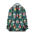 thumbnail image 3 of Pioneer Flower Floral Print Pattern Backpack for School, Cute School Bag with Adjustable Shoulder Straps and Padded Back, 15.3"x11"x7.1", 3 of 5