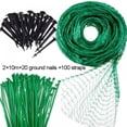 thumbnail image 1 of Anti-Bird Netting, Garden Bird Netting Safety Trellis Net Plant Fruit Tree Protect Sparrow Pest Catching Mesh, Green, 1 of 1