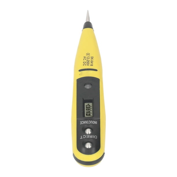 Herramienta De Pluma De Prueba De Voltios, Amplia Aplicación Detector De Voltaje Sin Batería Pantalla Digital Fácil Operación Para Circuito