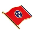 thumbnail image 2 of PinMart Enamel Tennessee US State Flag TN Button Pins - 5 Pack, 2 of 3