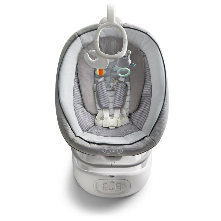 Graco Sense2Soothe Baby Swing with Cry Detection Technology Grey Infant Walmart