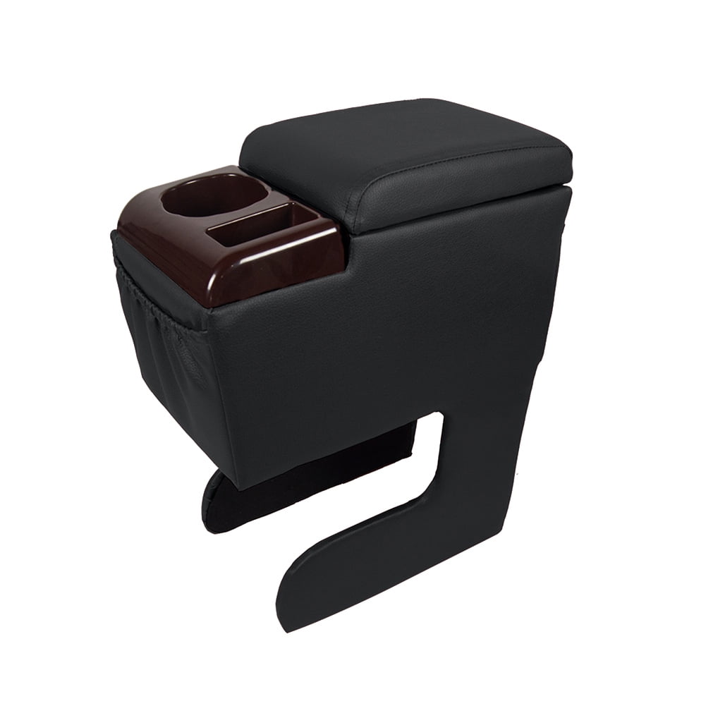 iSpchen Car Consoles Armrest Storage Box with Cup Holder Universal