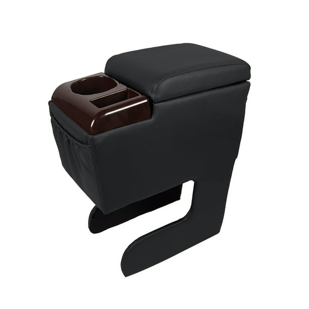 iSpchen Car Consoles Armrest Storage Box with Cup Holder Universal