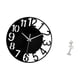 thumbnail image 5 of Reloj de pared grande,Reloj de pared acrílico silencioso y moderno,Reloj de pared grande para oficina,silencioso,fácil de leer y sencillo.,Figura de escritorio,Estatua de bailarina de, 5 of 8