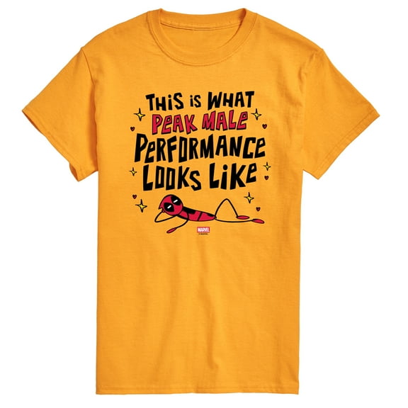 Deadpool - Peak Male Performance - Men's Short Sleeve Graphic T-Shirt