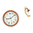 thumbnail image 6 of Wall Clock Singing Bird Ballet Dancer Resin Material Home Decor for Kitchen Office Desk, 6 of 8