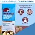 thumbnail image 2 of Mammoth Bar Organic Macadamia Coconut High Protein Bar – Clean Label, Gluten-Free, No Added Sugar, Non-GMO, 10 Count, 2 of 6