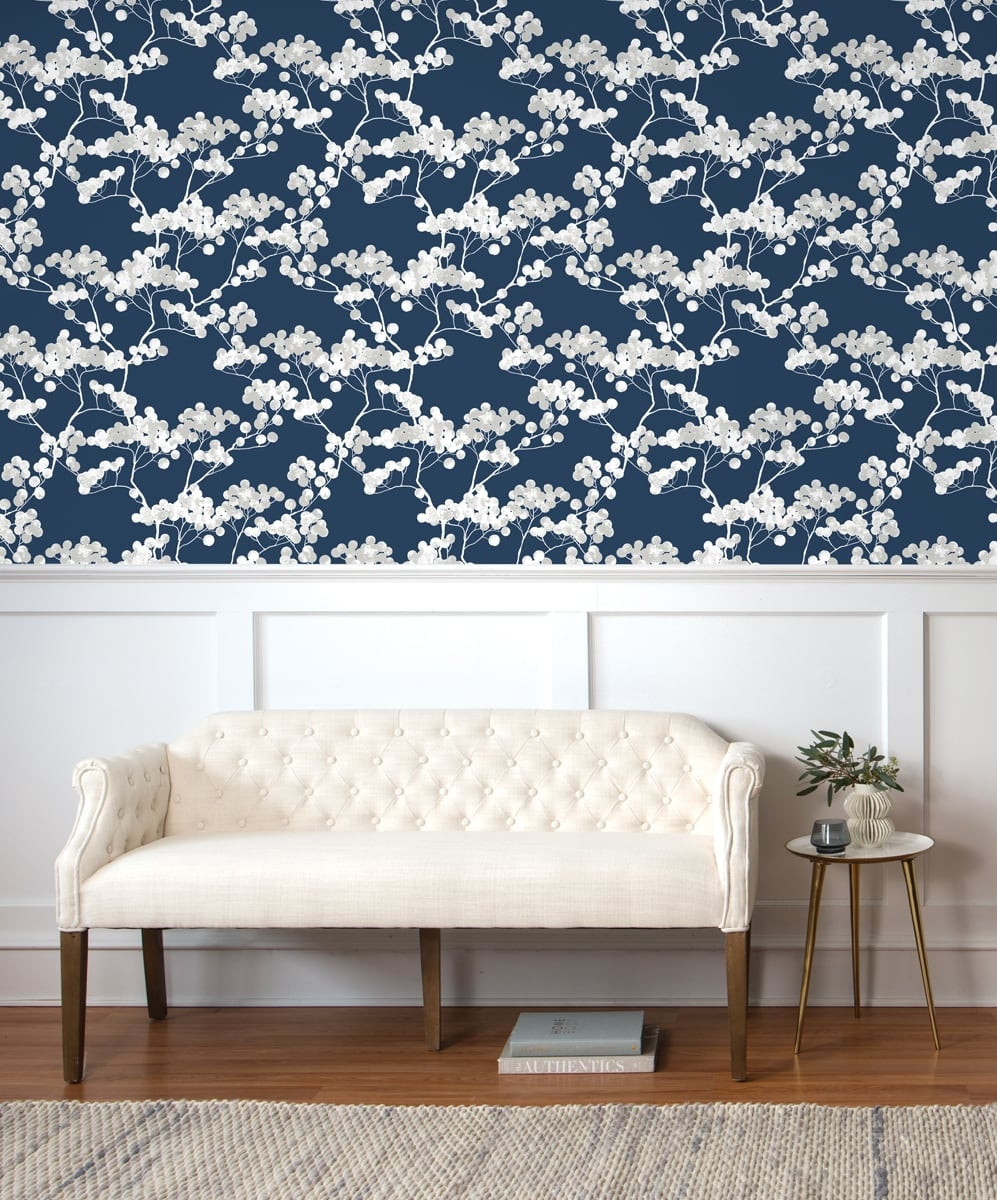 NextWall Cyprus Blossom Peel and Stick Wallpaper