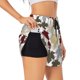 thumbnail image 1 of Balery maple leaves Pantalones cortos deportivos para mujer con forro y dos bolsillos, elásticos, para entrenamiento, gimnasio, yoga-XX-Large, 1 of 7