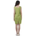 thumbnail image 3 of Moomaya Solid Cotton Scoop Neck Dresses Sleeveless Evening Women Shift Dress, 3 of 5
