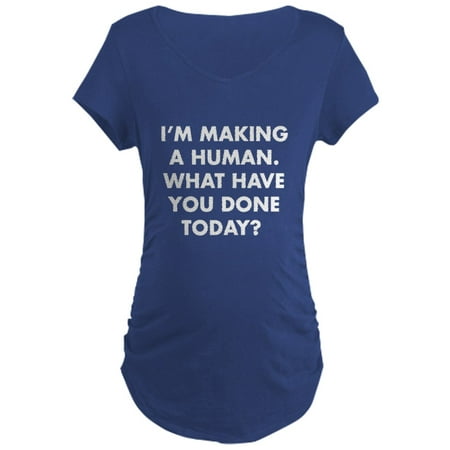 

CafePress - Im Making A Human Maternity T Shirt - Maternity Dark T-Shirt