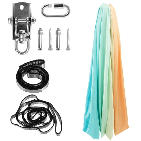 Sensory Swing Double Layer Kids Sensory Swing Holds up to 200 lbs Comfortable Indoor Sensory Swing Stretch Resistant Swing Hammock for Children Adults Indoor Outdoor Use