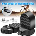 thumbnail image 3 of 1 Pair Bicycle Rear Pedals Foldable Non-slip Rear Seat Footrest Pedals, 3 of 8