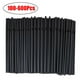 thumbnail image 2 of 100-600 Uds. Pajitas de plástico negro para beber Rietjes desechables de 21cm de largo, pajita de cóctel Flexible para accesorios de bebidas de cocina Tan Jianjun unisex, 2 of 2