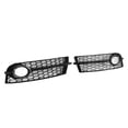thumbnail image 2 of 2 uds parrilla de luz antiniebla del parachoques delantero 8J0807682 reemplazo de galvanoplastia negro brillante para TT 8J 2006-2014 Jadeshay A, 2 of 8