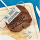 thumbnail image 4 of Tryckt Grill Trähandtag Stämpel Grill Kött Gör-Det-Själv Biff, 4 of 5