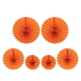 thumbnail image 4 of 6 Pcs Paper Folding Fan Adorns Party Fan Flower Decors Adorable Paper Fans, 4 of 8