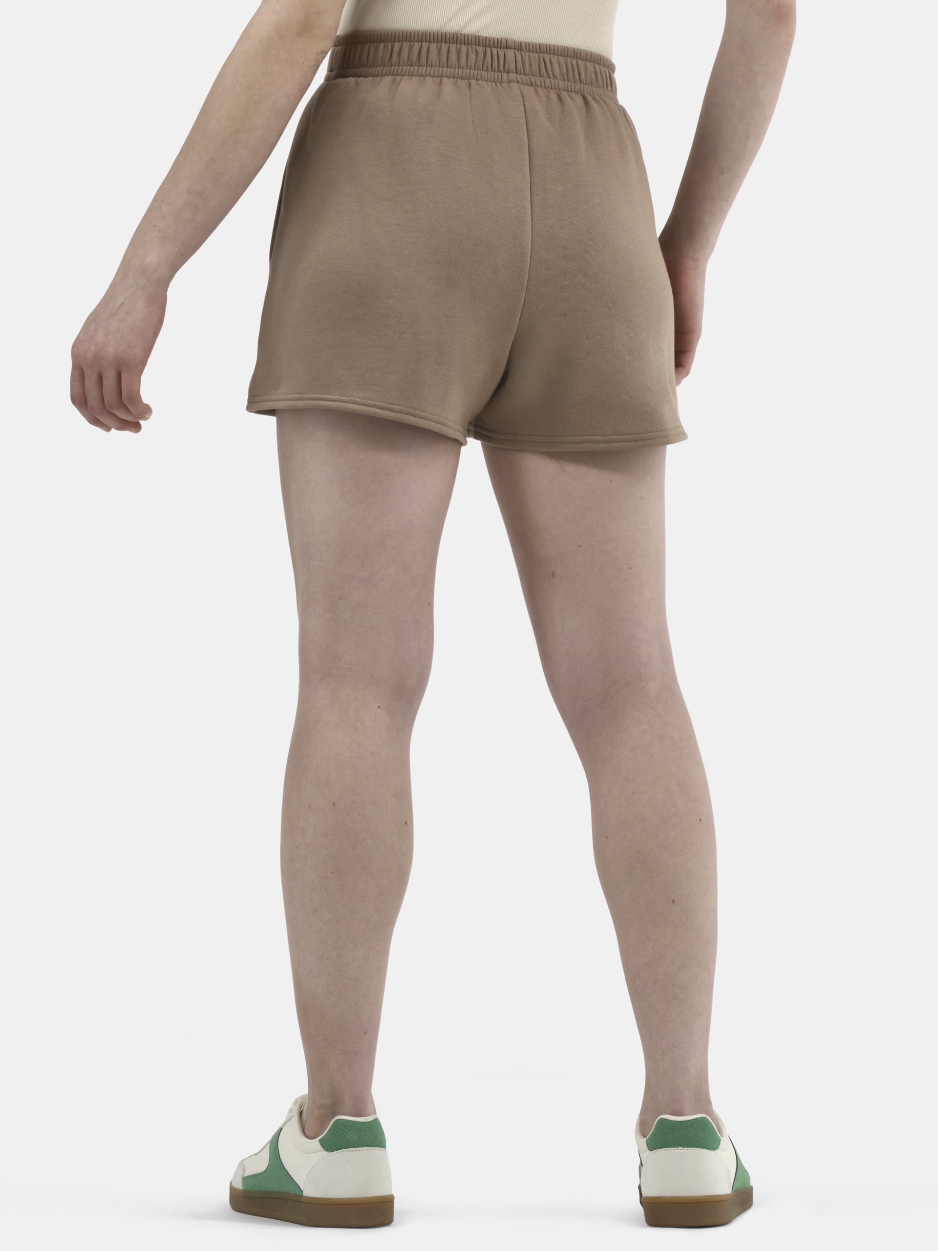 No Boundaries Soft Fleece Shorts, 1 or 2-Pack, Women’s