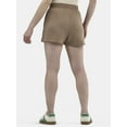 thumbnail image 4 of No Boundaries Soft Fleece Shorts, 1 or 2-Pack, Women’s, 4 of 7