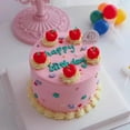 thumbnail image 5 of Jiibva 10Pcs Cherry Shaped Birthday Candles, Cute Fruit Shaped Candles, Cherry Cake Decorations Cake Cupcake Topper for Birthday Party Wedding Supplies, 5 of 7