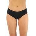 thumbnail image 2 of Just Intimates New York Cotton Panties Underwear (Pack of 6) (4 - X-Small), 2 of 4