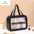thumbnail image 7 of Net Red Cosmetic Bag Portable Washing Bag Alphabet Storage Bag Transparent Washing Bag, 7 of 7