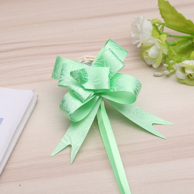Pull Bow Ribbons Flower For Wedding Events Birthday Decor Gift Wrapping Accessories Christmas Christmas Bow large table vases for party event