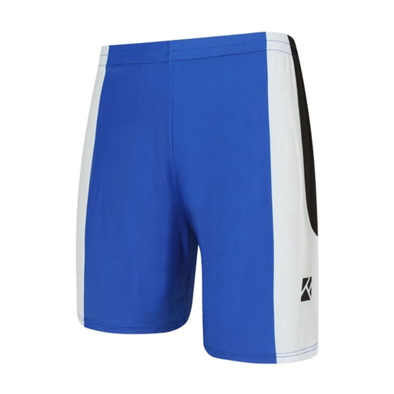 MOJOGO Men's Athletic Basketball Shorts Loose Color Block Training Shorts Summer Gym Workout Pants L
