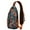 Orange-12, variant on Crossbody Sling Backpack for Women Men Vintage Moon Trave Shoulder Sling Crossbody Casual Chest Bag for Travel Sports Running Hiking