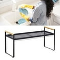 thumbnail image 1 of Estante de almacenamiento BuyWeek para gabinete de hierro y madera, 1 of 12
