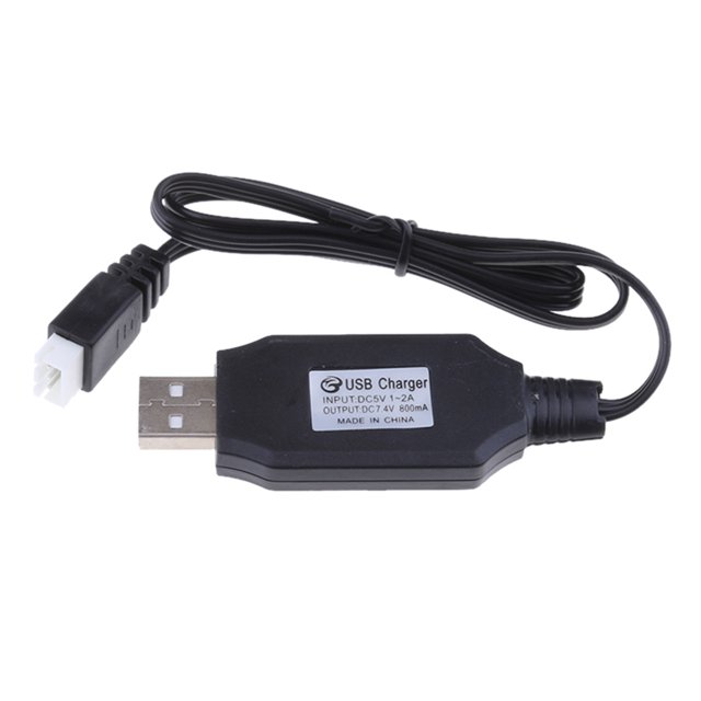 Cargador de repuesto Sunnimix 7.4V Lipo USB RC para Most Model