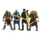 thumbnail image 1 of Figuras de acción de Tortugas Ninja Mutantes para niños muñecos articulados móviles 12-14cm set de 4 unidades LIUWENJING, 1 of 2