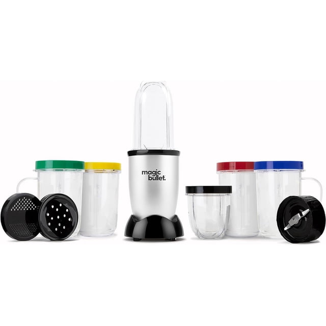 ZJQYDS Magic Bullet Blender, Mixer & Mini-Food Processor In-One (17-Piece Set)