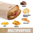 thumbnail image 5 of 4Pcs 7x6 Inch Reusable Non-Stick Toaster Bags for Grilled Cheese Sandwiches and Burgers Heat Resistant Food Grade Cooking Sleeves with Handles for Kitchen, 5 of 7