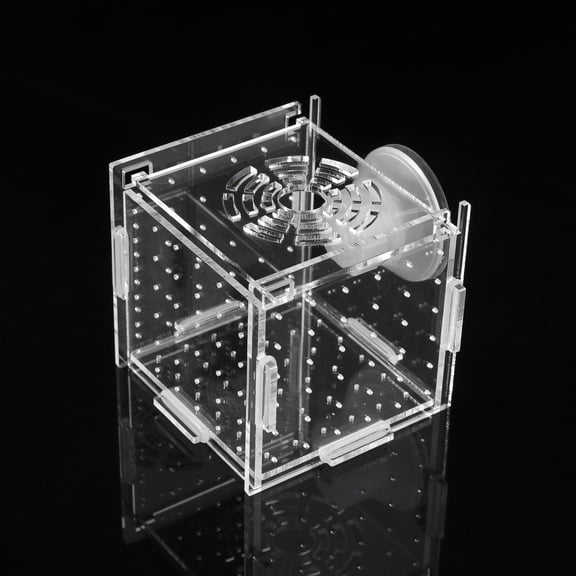 Breeding for for Aquarium Small Fish Fry Isolation Box Hatchery Boxes for Tropical Fish Clear Acrylic 3.2x3.2x3.2 I