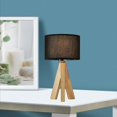 thumbnail image 2 of Lámparas de de noche simples de madera E27 para sala de estar Oficina S Yuyangstore  Lámpara de mesa de noche, 2 of 7
