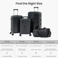 thumbnail image 2 of Historyli Go5H Luggage Sets Of 4 Pieces, Travel Luggage Suitcase With TSA Lock, Collapsible Cup Holder, 360 Degree Silent Spinner Wheels For Travel (20"/24"/29"/Travel Bag), 2 of 9
