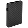 thumbnail image 2 of Tarjetero de visita Estuche portátil antirrobo de fibra de carbono para tarjetas de crédito para hombres y mujeres Negro X‑64#, 2 of 10