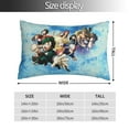 thumbnail image 4 of Anime My Hero Academia Pillowcase Cushion Pillow Covers With Hidden Zipper Pillow Case Decor For Bed Dorm Sofa Couch Car 20"x30", 4 of 8