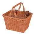 thumbnail image 2 of Cesta delantera para bicicleta para niños, cesta para guardar bicicletas, cesta con asa para Marrón, 2 of 8