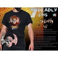 thumbnail image 2 of 7 Deadly Sins Graphics Line Unisex graphic t-shirt - SLOTH, 2 of 2